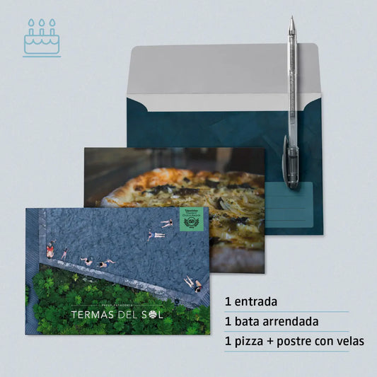 Gift Card Cumpleaños Termas del Sol