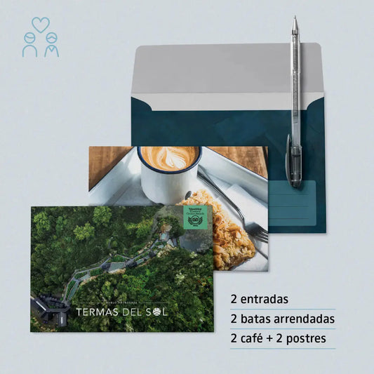 Gift Card Enamorados Termas del Sol